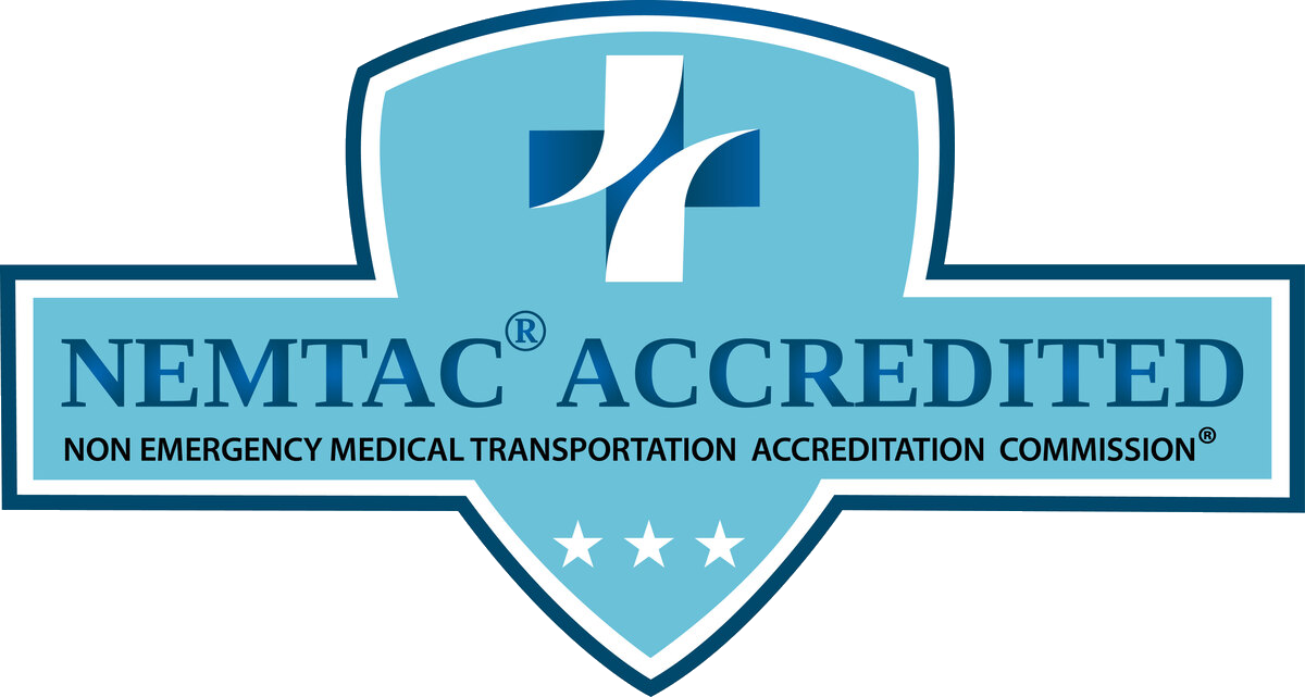Accredited by NEMTAC — Non Emergency Medical Transportation Accreditation Commission
